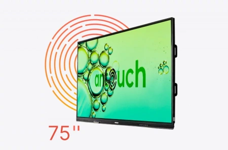 Интерактивная панель AnTouch ANTP-75-20iG2.1 75", ANDROID 11, 8 Гб / 128 Гб, 4К, 1200:1, 400 лм, Type-С, Miracast, Dlna, AirPlay, WI-FI – №1