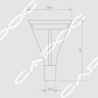 Светильник уличный светодиодный Авеню LED AVN SM 35 (AVENU LENS 35 SM)